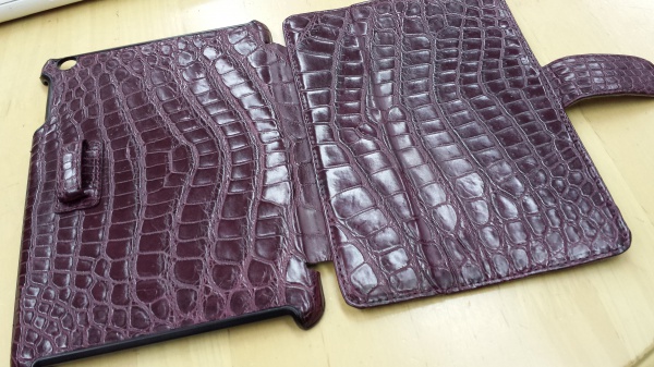 iPad cover／crocodile／odermade